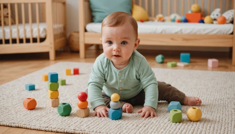 jouet bébé 7 mois montessori