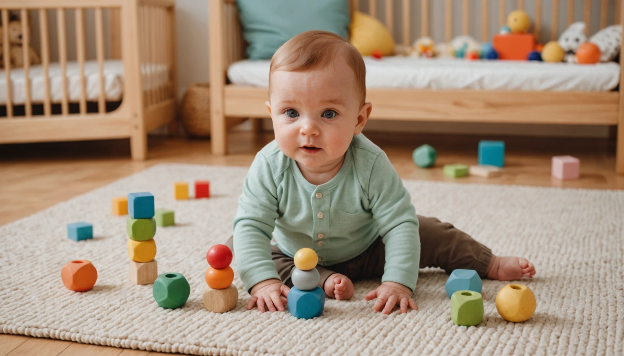jouet bébé 7 mois montessori