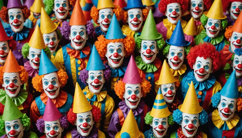 clown basteln aus klopapierrollen