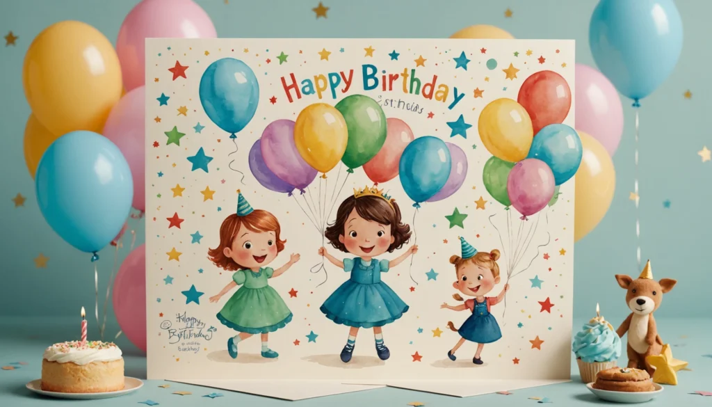 karte zum 2 geburtstag