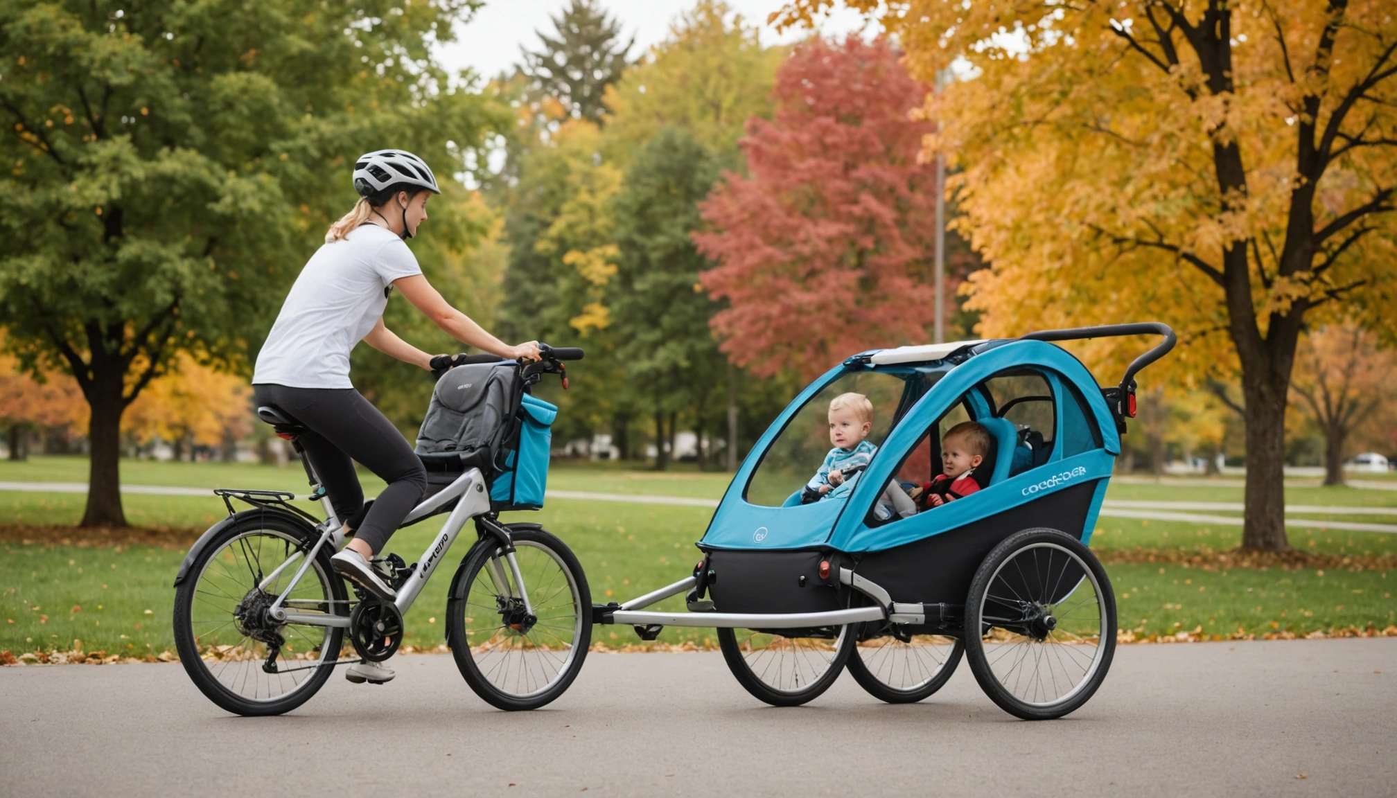 maxi cosi im fahrradanhänger